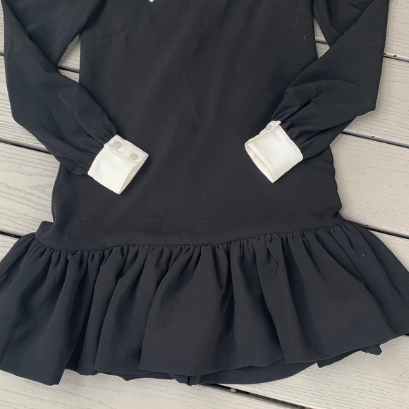 cinq a sept Cala Tie Neck Long Sleeve Shift Dress - Picture 5 of 14